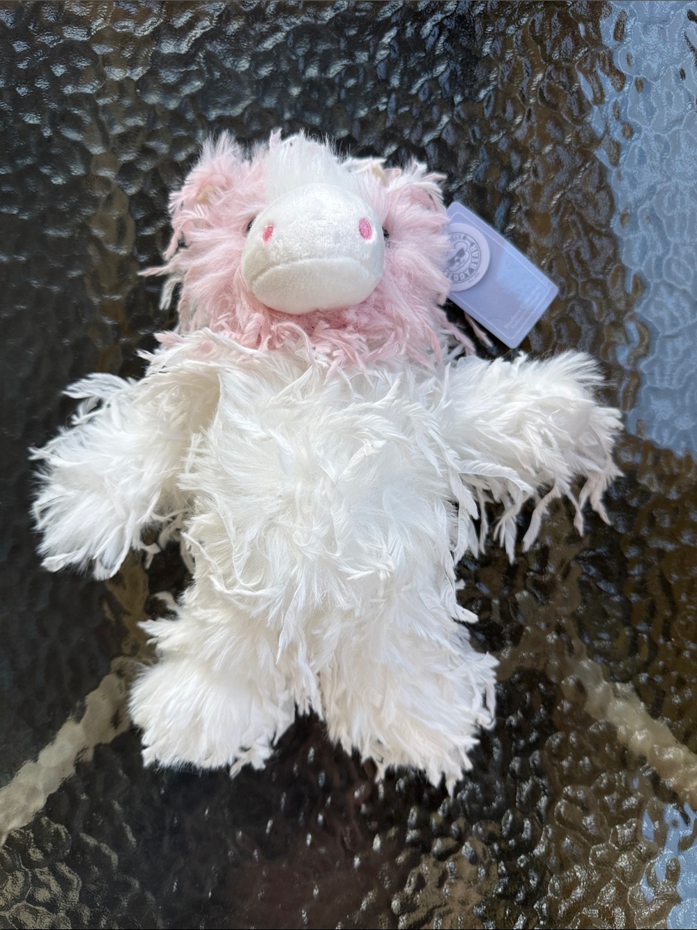 Beverly Hills Teddy Bear Feathers - Strawberry Cow 10”(Feathers Collection)